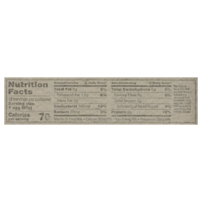 O Organics Organic Eggs Large Brown - 12 Count - Image 3