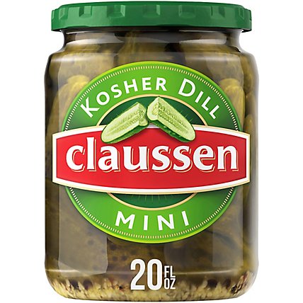 Claussen Kosher Dill Mini - 20 Fl. Oz. - Image 1