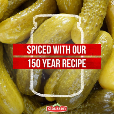 Claussen Kosher Dill Mini Pickles Jar - 20 Fl. Oz. - Image 3