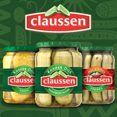 Claussen Kosher Dill Pickle Sandwich Slices Jar - 20 Fl. Oz. - Image 7