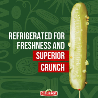 Claussen Kosher Dill Pickle Spears - 24 Fl. Oz. - Image 5