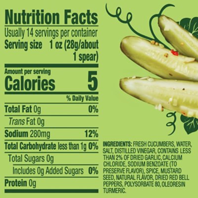 Claussen Kosher Dill Pickle Spears - 24 Fl. Oz. - Image 6