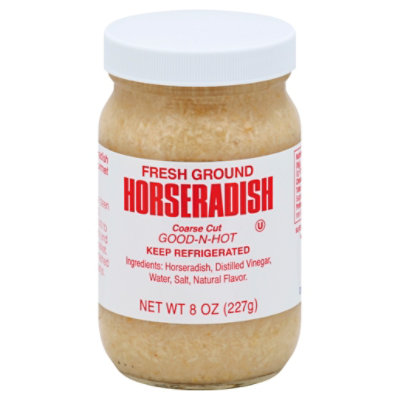 Silver Spring Horseradish Fresh Ground Good N Hot Coarse Cut - 8 Oz - Image 1