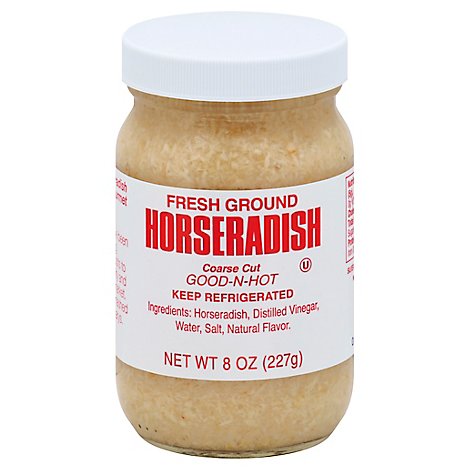 Silver Spring Horseradish Fresh Ground Good N Hot Coarse Cut - 8 Oz
