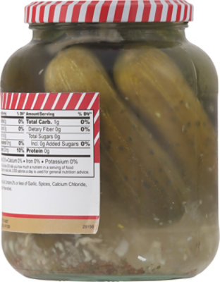 Ba-Tampte Pickles Half Sour - 32 Fl. Oz. - Image 5