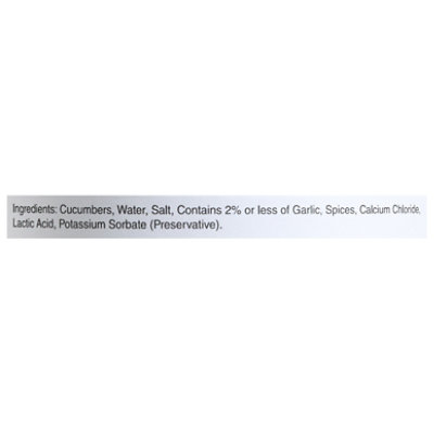 Ba-Tampte Pickles Half Sour - 32 Fl. Oz. - Image 4