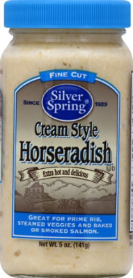 Silver Spring Horseradish Cream Style Extra Hot Fine Cut - 5 Oz - Image 2