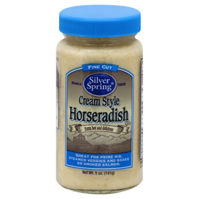 Silver Spring Horseradish Cream Style Extra Hot Fine Cut - 5 Oz - Image 1