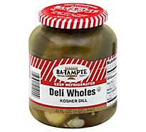 Ba-Tampte Pickles Kosher Dill Whole - 32 Oz
