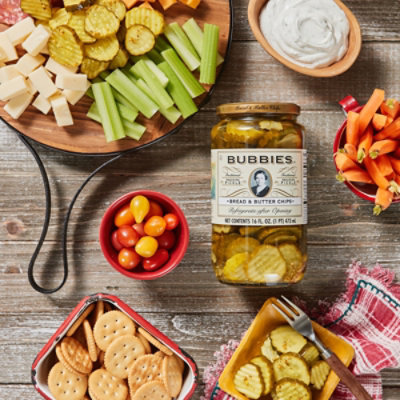 Bubbies Kosher Bread & Butter Pickles - 33 Fl. Oz. - Image 4