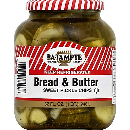 Ba-Tampte Pickles Bread & Butter - 32 Oz - Image 2
