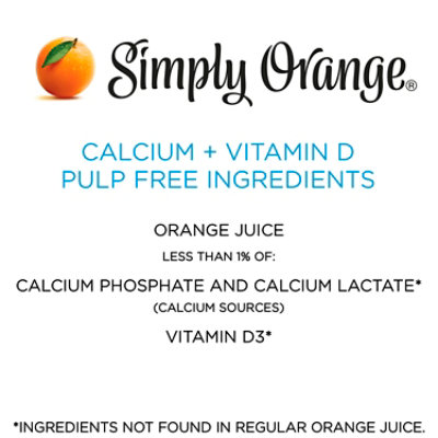 Simply Orange Juice Pulp Free With Calcium & Vitamin D - 2.63 Liter - Image 5