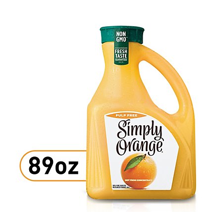 Simply Orange Juice Pulp Free - 2.63 Liter - Image 1