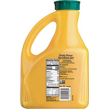 Simply Orange Juice Pulp Free - 2.63 Liter - Image 4