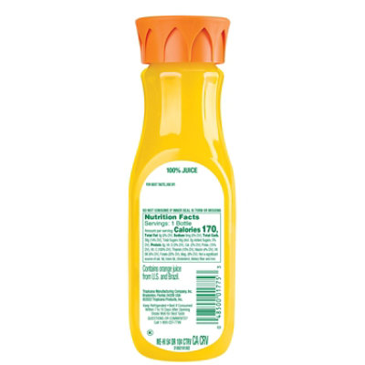 Tropicana Juice Pure Premium Orange No Pulp Chilled - 12 Fl. Oz. - Image 2