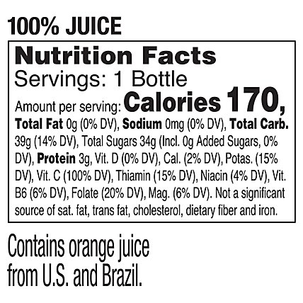 Tropicana Juice Pure Premium Orange No Pulp Chilled - 12 Fl. Oz. - Image 4