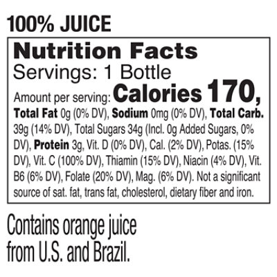 Tropicana Juice Pure Premium Orange No Pulp Chilled - 12 Fl. Oz. - Image 3