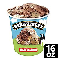 Ben & Jerry's Half Baked Ice Cream Pint - 16 Oz - Image 1