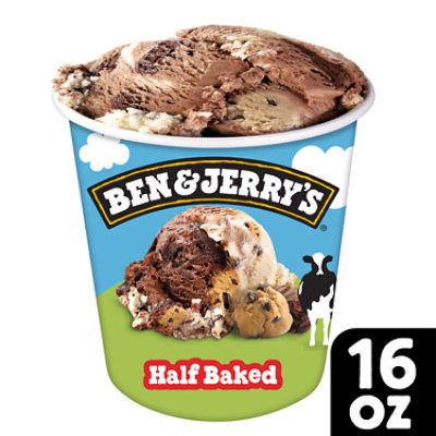 Ben & Jerry's Half Baked Ice Cream Pint - 16 Oz - Image 2