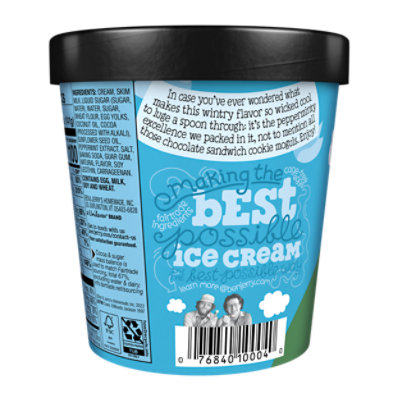 Ben & Jerry's Mint Chocolate Cookie Ice Cream - 16 Oz - Image 5