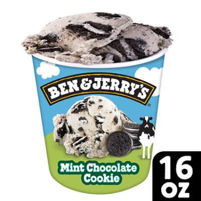 Ben & Jerry's Mint Chocolate Cookie Ice Cream - 16 Oz - Image 2