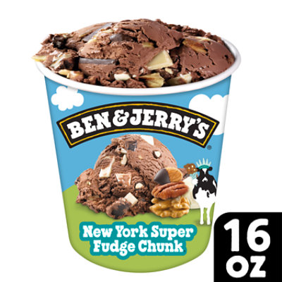 Ben & Jerry's New York Super Fudge Chunk Ice Cream - 16 Oz