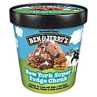 Ben & Jerry's New York Super Fudge Chunk Ice Cream - 16 Oz Ben & Jerry's New York Super Fudge Chunk Ice Cream - 16 Oz