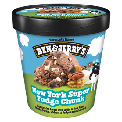 Ben & Jerry's New York Super Fudge Chunk Ice Cream - 16 Oz - Image 1