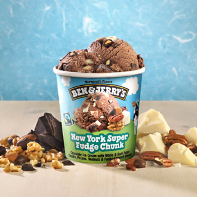 Ben & Jerry's New York Super Fudge Chunk Ice Cream - 16 Oz - Image 5