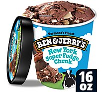 Ben And Jerry's New York Super Fudge Chunk Ice Cream - 16 Oz