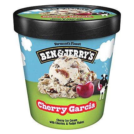 Ben & Jerry's Cherry Garcia Ice Cream - 16 Oz - Image 2