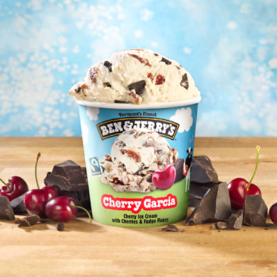 Ben & Jerry's Cherry Garcia Ice Cream - 16 Oz - Image 5