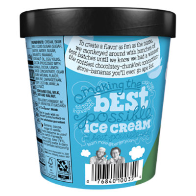 Ben & Jerry's Chunky Monkey Ice Cream - 16 Oz - Image 6