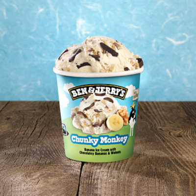 Ben & Jerry's Chunky Monkey Ice Cream - 16 Oz - Image 5