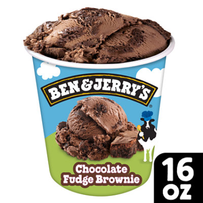 Ben & Jerry's Chocolate Fudge Brownie Ice Cream - 16 Oz - Image 2