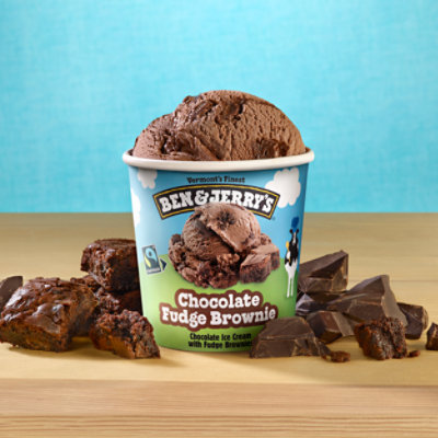 Ben & Jerry's Chocolate Fudge Brownie Ice Cream - 16 Oz - Image 5