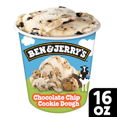 Ben & Jerry's Chocolate Chip Cookie Dough Ice Cream - 16 Oz - Image 2