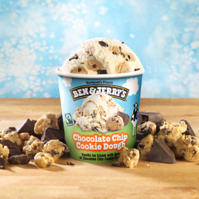 Ben & Jerry's Chocolate Chip Cookie Dough Ice Cream - 16 Oz - Image 5