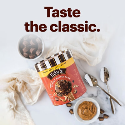 Edy's And Dreyer's Rocky Road Collection Chocolate Peanut Butter Park Ice Cream - 1.5 Quart - Image 1