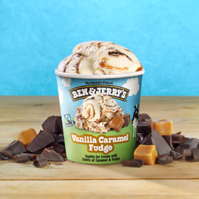 Ben & Jerry's Vanilla Caramel Fudge Ice Cream - 16 Oz - Image 5