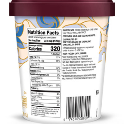 Haagen-Dazs Vanilla Ice Cream - 28 Oz - Image 5