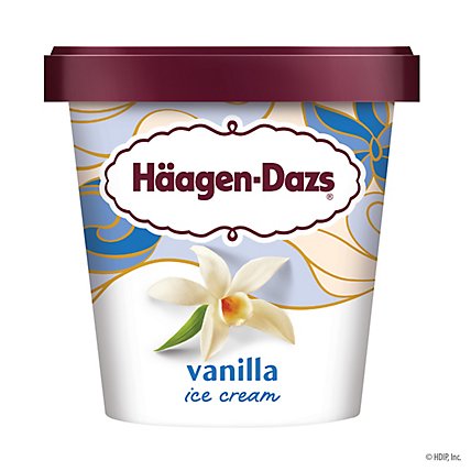 Haagen-Dazs Ice Cream Vanilla - 14 Fl. Oz. - Image 2