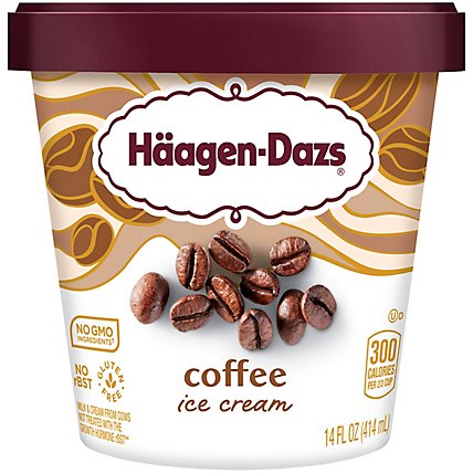 Haagen-Dazs Coffee Ice Cream - 14 Oz - Image 1