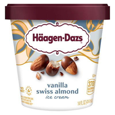 Haagen-Dazs Vanilla Swiss Almond Ice Cream - 14 Oz - Image 2