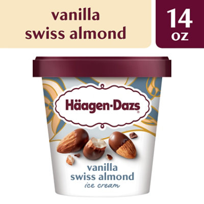 Haagen-Dazs Vanilla Swiss Almond Ice Cream - 14 Oz - Image 3