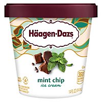 Haagen-Dazs Ice Cream Mint Chip - 14 Fl. Oz. - Image 2