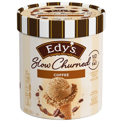 Dreyers Edys Ice Cream Slow Churned Light Coffee - 1.5 Quart - Image 3