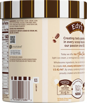 Dreyers Edys Ice Cream Slow Churned Light Coffee - 1.5 Quart - Image 6
