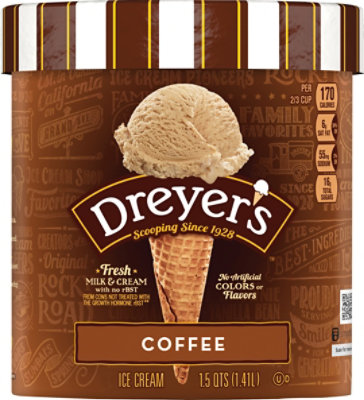 Dreyers Edys Ice Cream Grand Coffee - 1.5 Quart - Image 2