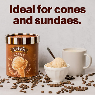 Dreyers Edys Ice Cream Grand Coffee - 1.5 Quart - Image 7